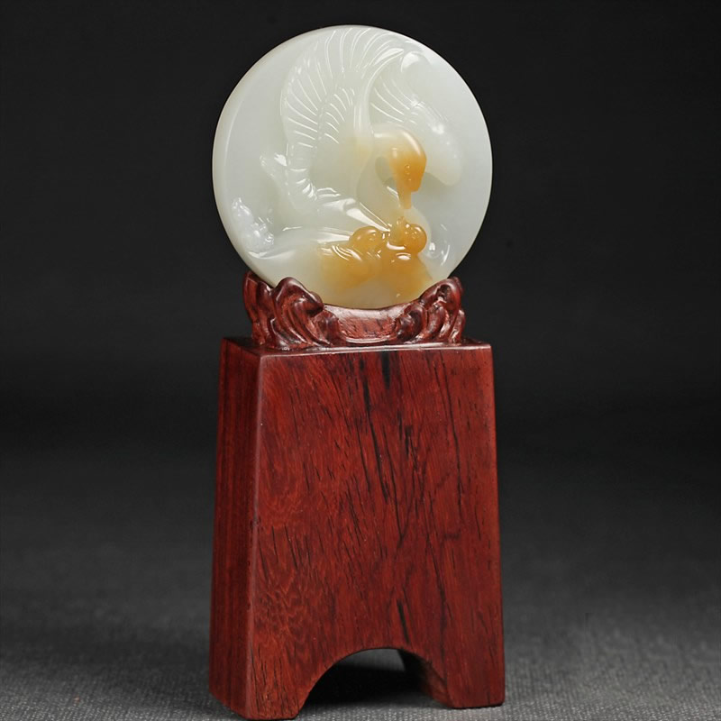 糖白玉小摆件-守护