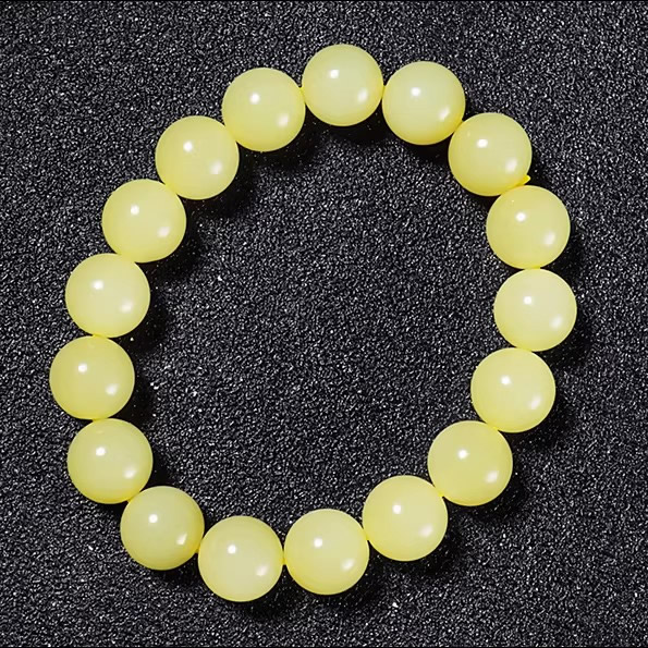 和田玉若羌黄玉手链手串